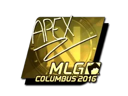 Sticker | apEX (Gold) | MLG Columbus 2016