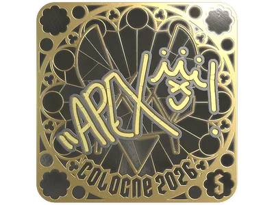Sticker | apEX (Gold, Ranked) | Cologne 2026