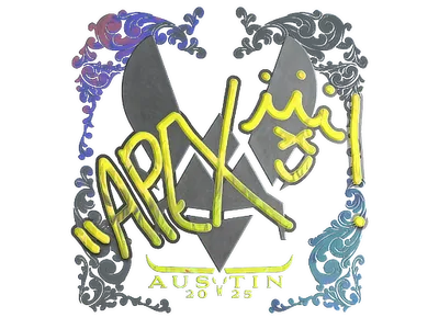 Sticker | apEX (Holo) | Austin 2025