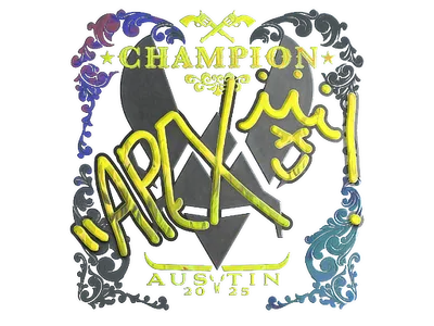 Sticker | apEX (Holo, Champion) | Austin 2025
