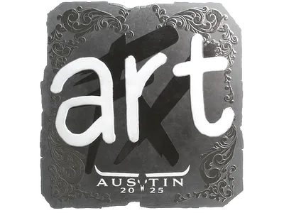 Sticker | arT (Foil) | Austin 2025
