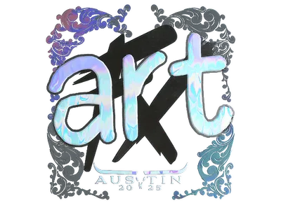 Sticker | arT (Holo) | Austin 2025