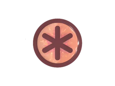 Sticker | Assterisk (Glitter)