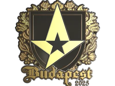 Sticker | Astralis (Gold) | Budapest 2025