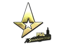 Sticker | Astralis (Gold) | Stockholm 2021