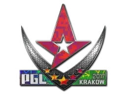 Sticker | Astralis (Holo) | Krakow 2017