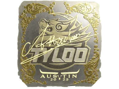 Sticker | Attacker (Gold) | Austin 2025