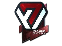 Sticker | Avangar (Foil) | Boston 2018