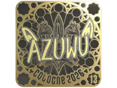 Sticker | AZUWU (Gold, Ranked) | Cologne 2026