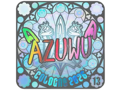 Sticker | AZUWU (Holo, Ranked) | Cologne 2026