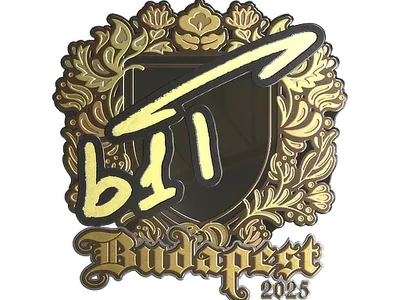 Sticker | b1t (Gold) | Budapest 2025