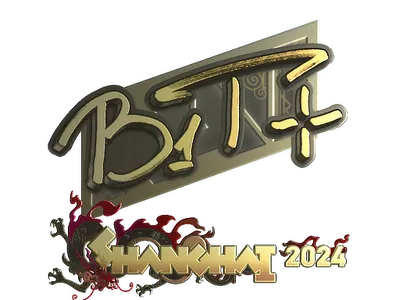 Sticker | b1t (Gold) | Shanghai 2024