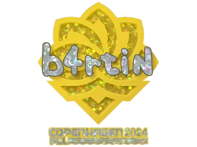 Sticker | b4rtiN (Glitter) | Copenhagen 2024