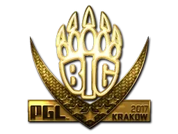 Sticker | BIG (Gold) | Krakow 2017