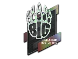 Sticker | BIG (Holo) | Boston 2018