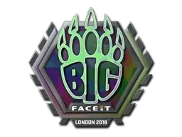 Sticker | BIG (Holo) | London 2018