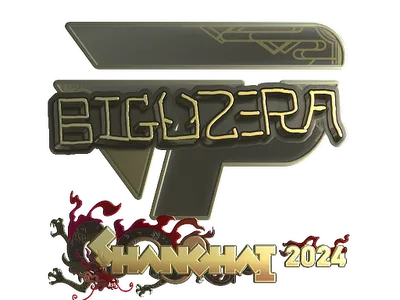 Sticker | biguzera (Gold) | Shanghai 2024