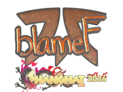 Sticker | blameF (Glitter) | Shanghai 2024