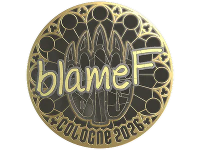 Sticker | blameF (Gold) | Cologne 2026