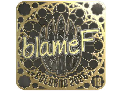 Sticker | blameF (Gold, Ranked) | Cologne 2026