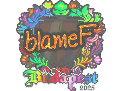 Sticker | blameF (Holo) | Budapest 2025