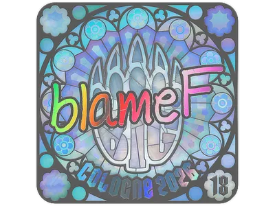 Sticker | blameF (Holo, Ranked) | Cologne 2026