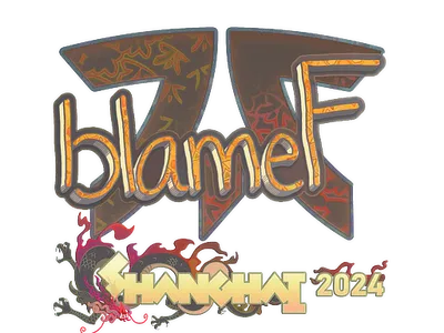 Sticker | blameF (Holo) | Shanghai 2024