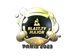 Sticker | BLAST.tv (Gold) | Paris 2023