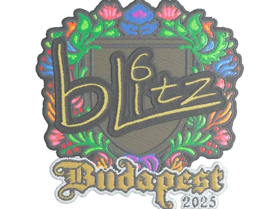 Sticker | bLitz (Embroidered) | Budapest 2025