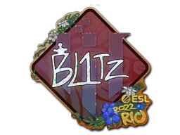 Sticker | bLitz (Glitter) | Rio 2022