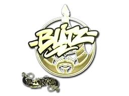 Sticker | bLitz (Gold) | Paris 2023