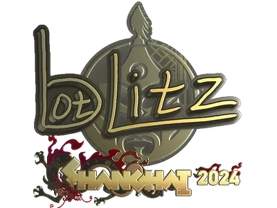 Sticker | bLitz (Gold) | Shanghai 2024