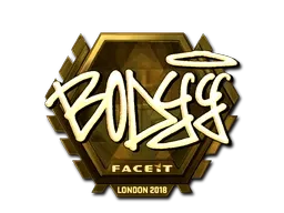 Sticker | bodyy (Gold) | London 2018