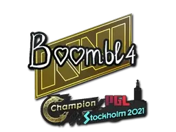 Sticker | Boombl4 | Stockholm 2021