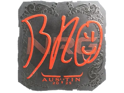 Sticker | br0 (Foil) | Austin 2025