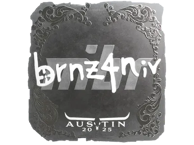 Sticker | brnz4n (Foil) | Austin 2025