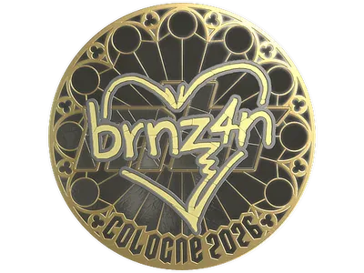 Sticker | brnz4n (Gold) | Cologne 2026
