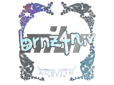 Sticker | brnz4n (Holo) | Austin 2025