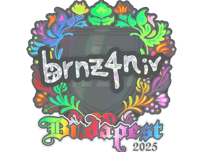 Sticker | brnz4n (Holo) | Budapest 2025