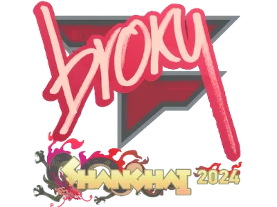 Sticker | broky | Shanghai 2024