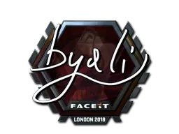 Sticker | byali (Foil) | London 2018