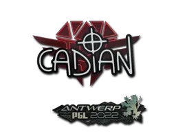 Sticker | cadiaN | Antwerp 2022