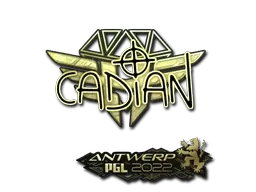 Sticker | cadiaN (Gold) | Antwerp 2022