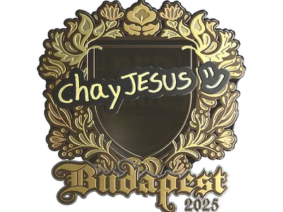 Sticker | chayJESUS (Gold) | Budapest 2025