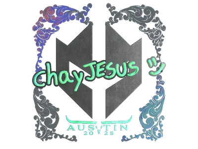 Sticker | chayJESUS (Holo) | Austin 2025