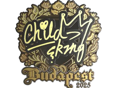 Sticker | ChildKing (Gold) | Budapest 2025