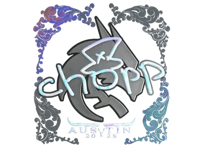 Sticker | chopper (Holo) | Austin 2025