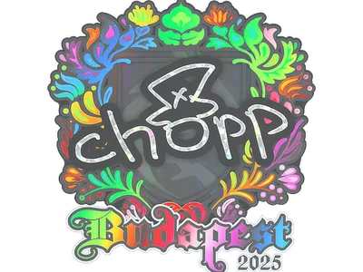 Sticker | chopper (Holo) | Budapest 2025