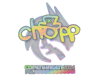 Sticker | chopper (Holo) | Copenhagen 2024