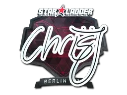 Sticker | chrisJ (Foil) | Berlin 2019